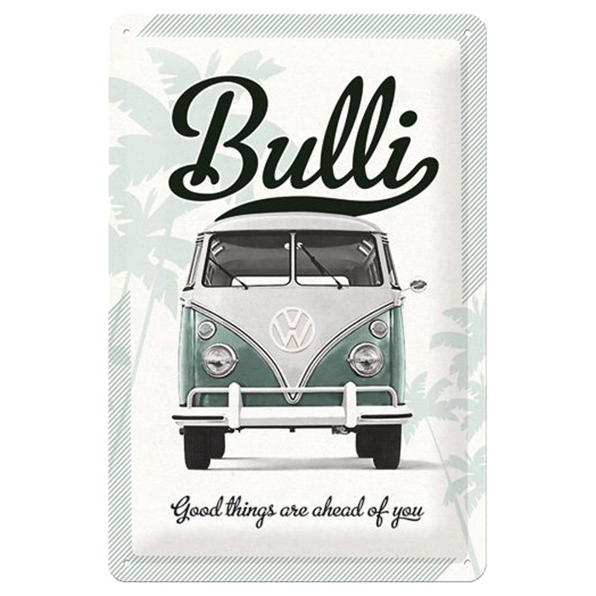 Plaque dcorative Volkswagen Bulli 30 x 20 cm