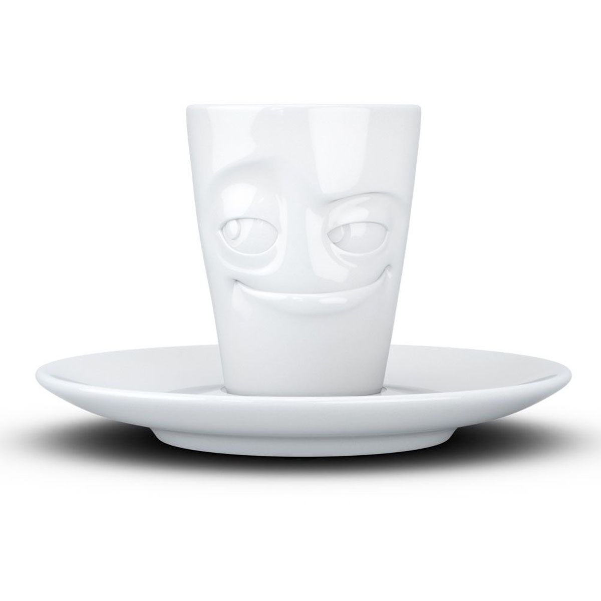 Set expresso en porcelaine blanche Tassen - Malicieux