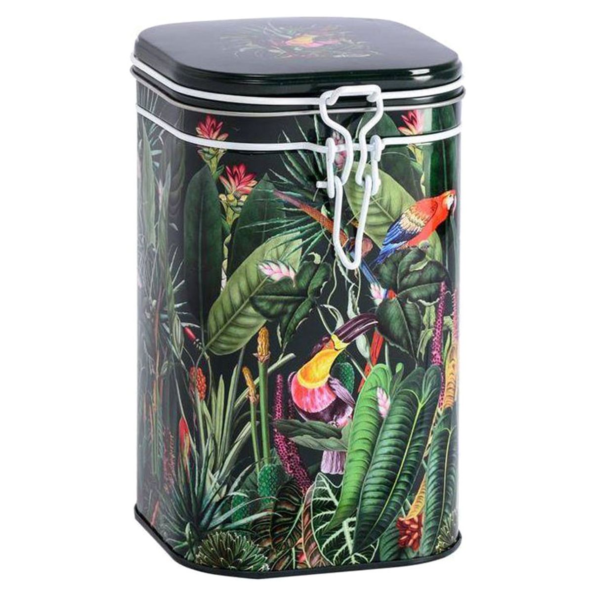 Boite  Th Rainforest hermtique en mtal - 250 gr