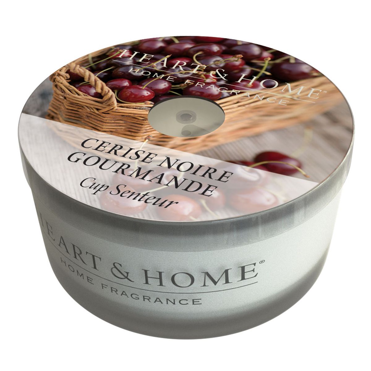 Cup senteur Heart and Home 12 heures - Cerise Noire Gourmande