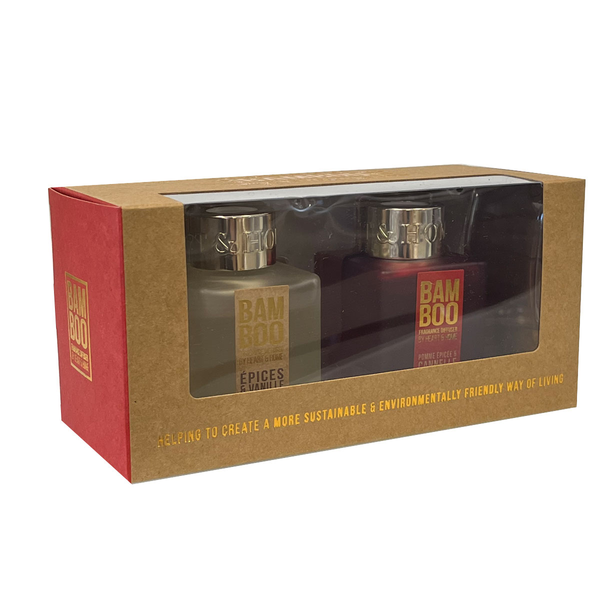 Coffret cadeau 2 Diffuseurs  btons Heart and Home