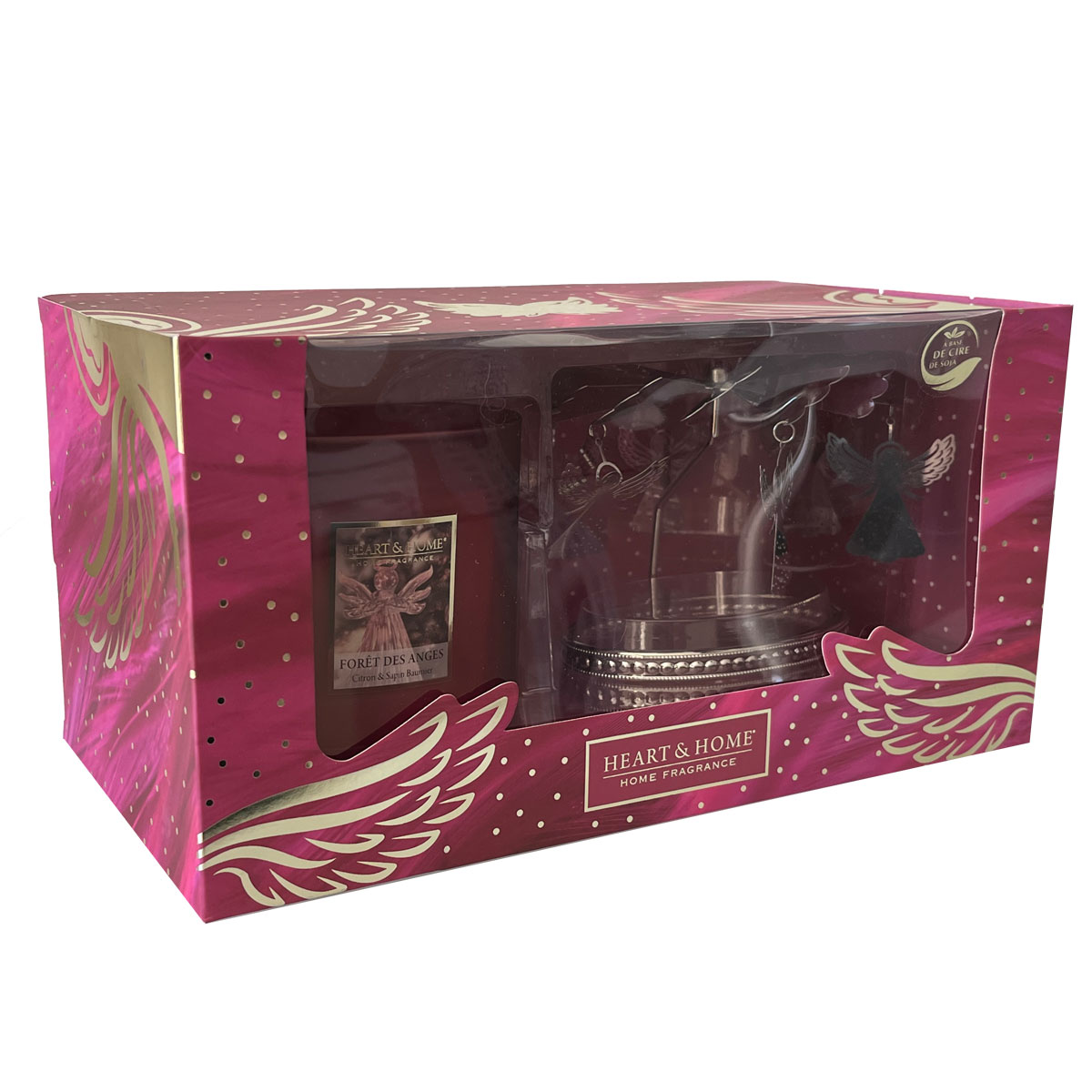 Coffret cadeau Heart and Home bougie et carrousel