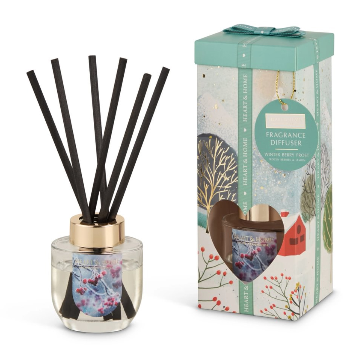 Diffuseur  btons Heart and Home - Baies d'Hiver