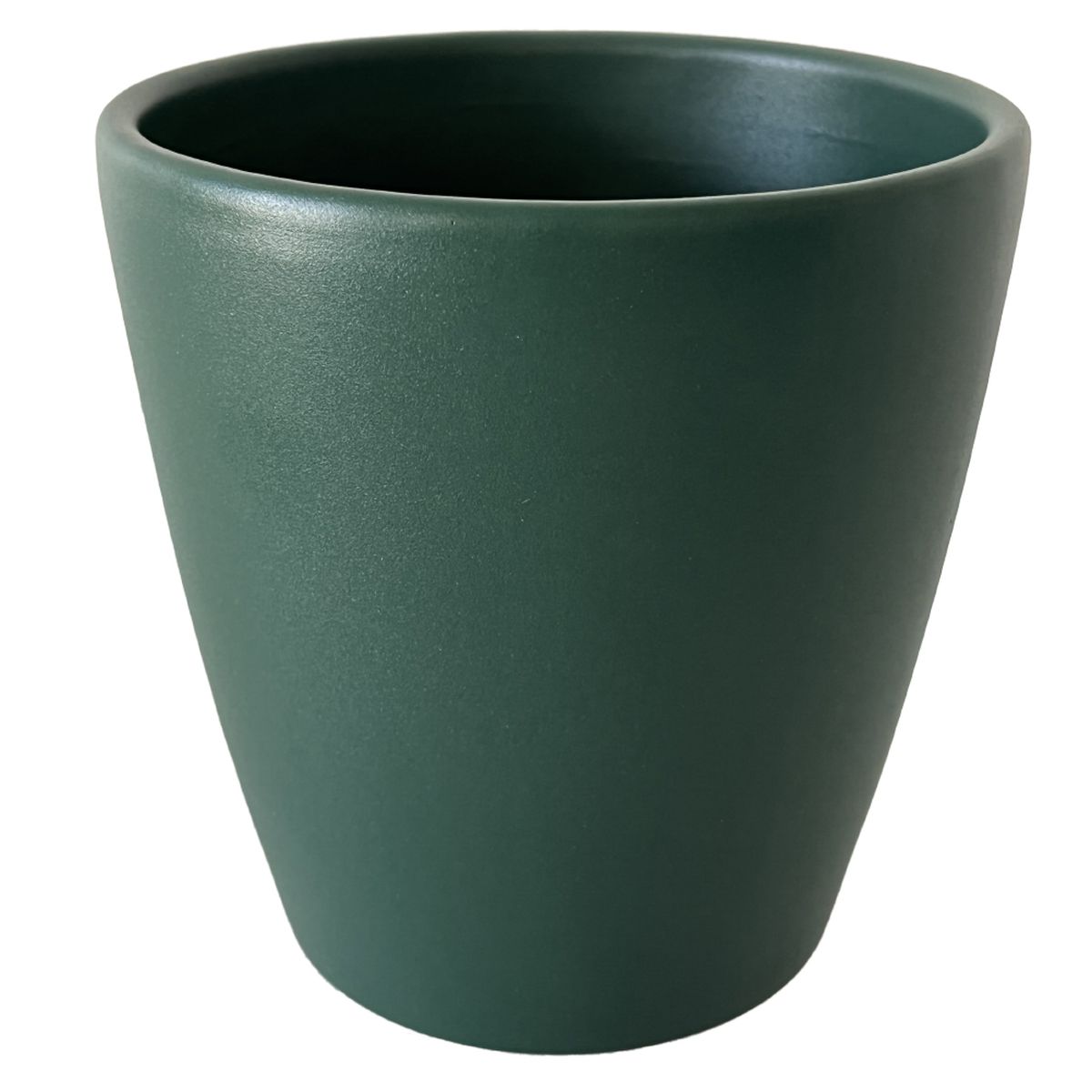 Cache pot Prims paillet en cramique 14 cm - meraude