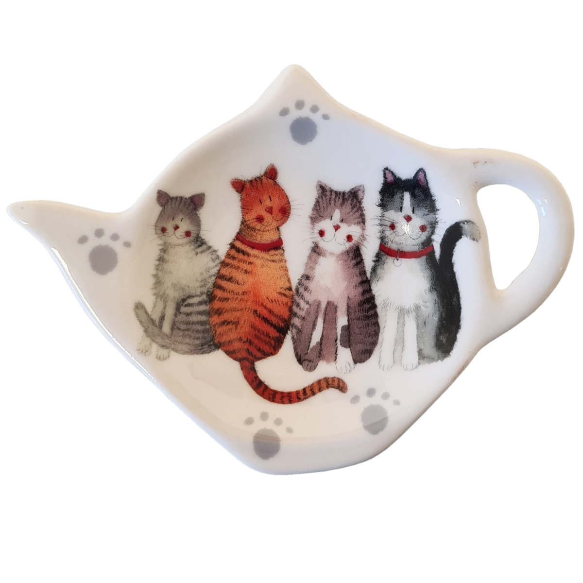 Coupelle pour sachets de th Chats par Alex Clark