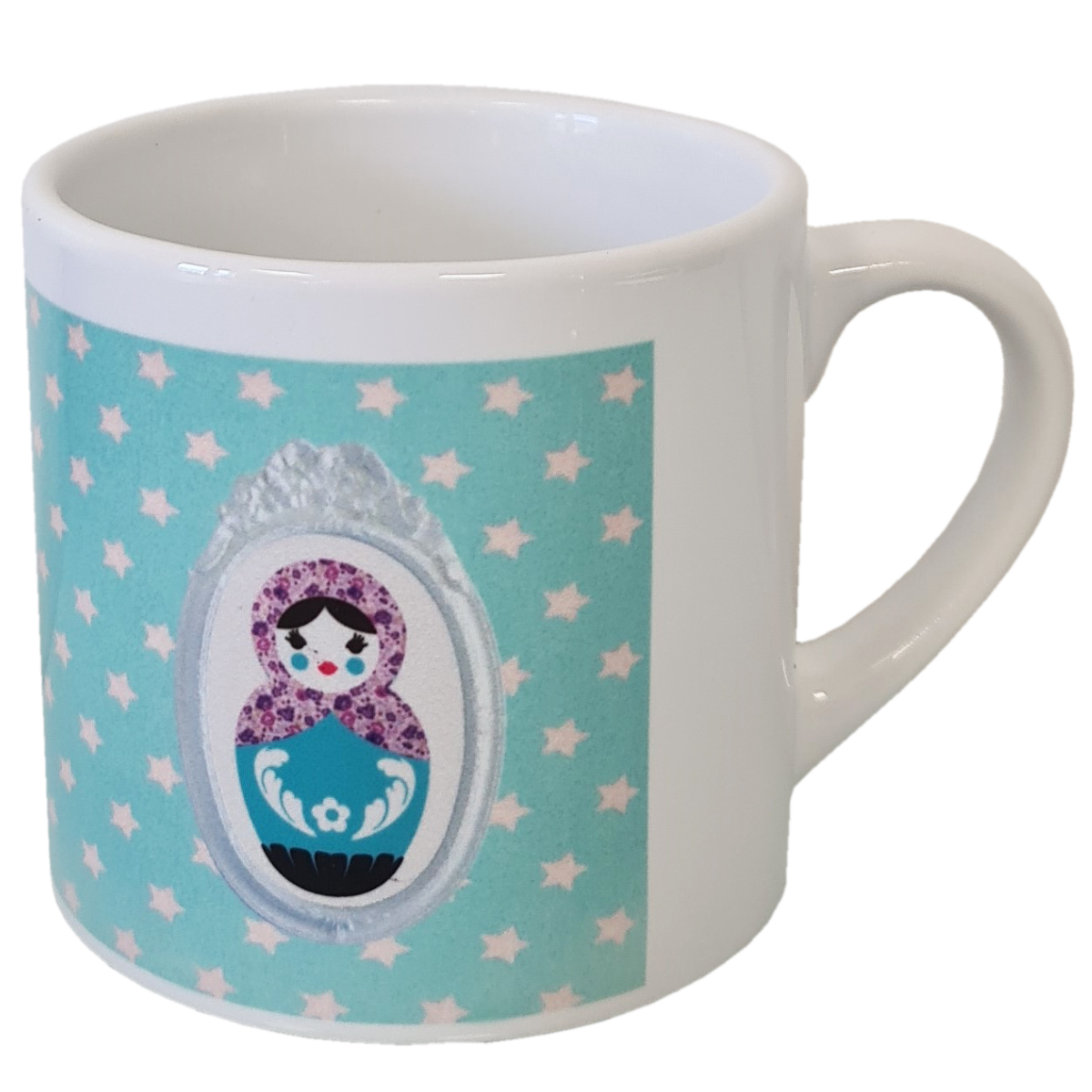 Mini Mug Poupe Russe toiles par Cbkreation