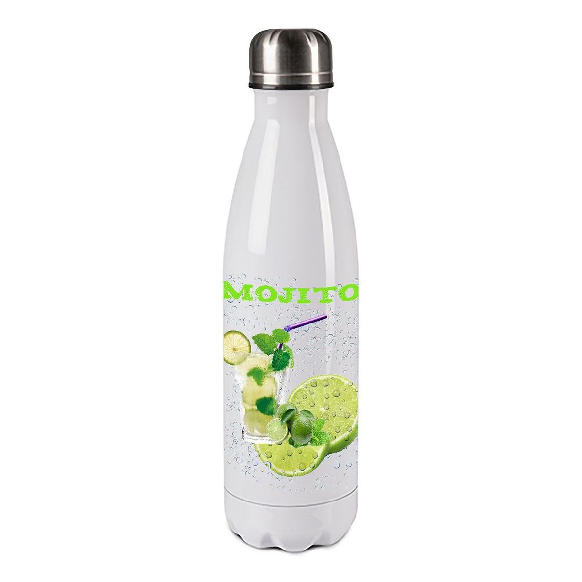 Gourde isotherme en inox sublim Cbkreation Mojito - 750 ml