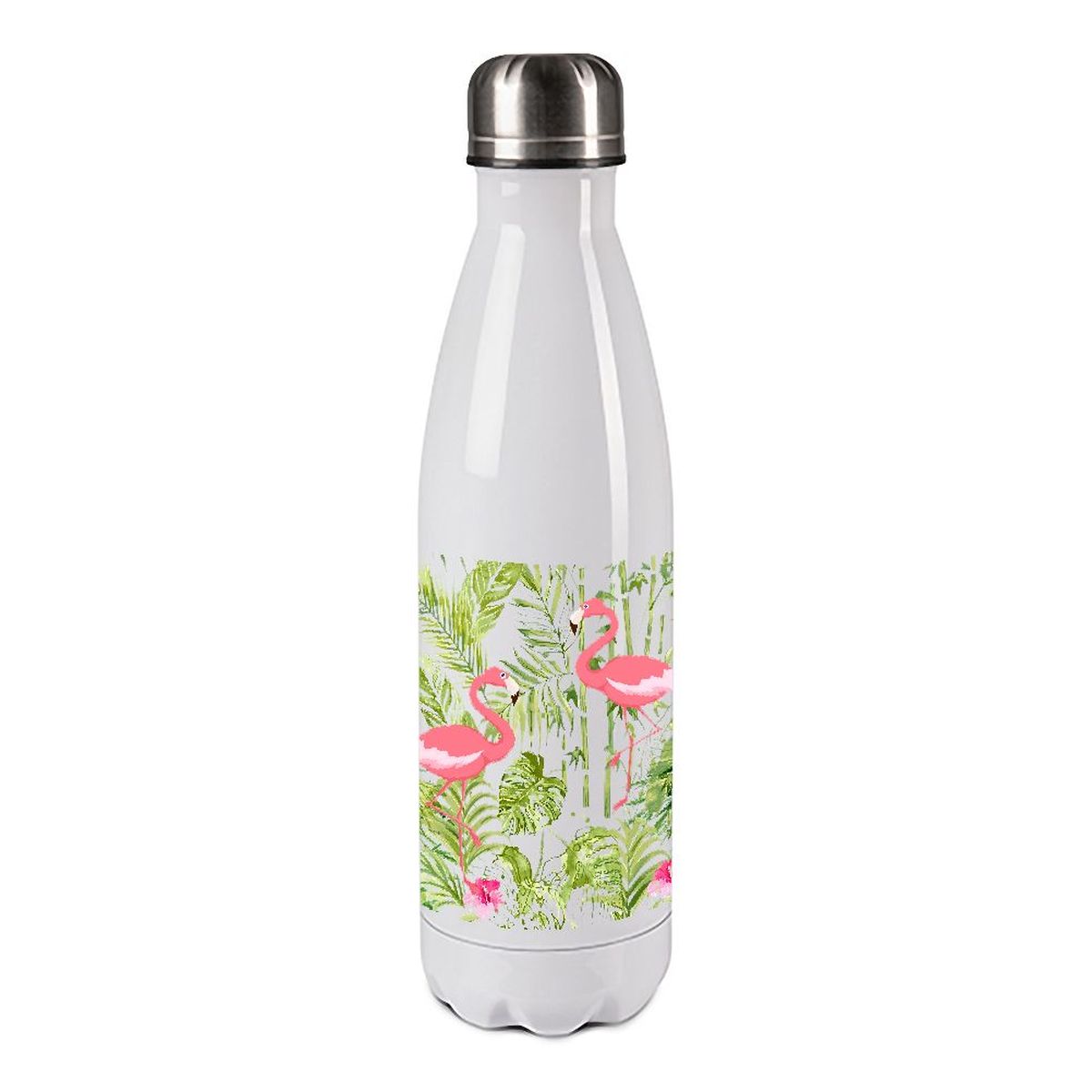 Gourde isotherme en inox sublime Les Flamants roses - 500 ml