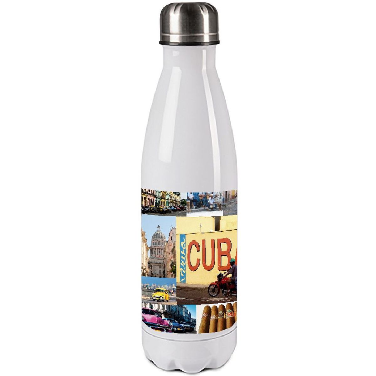 Gourde isotherme en inox sublime Evasion Cuba - 500 ml