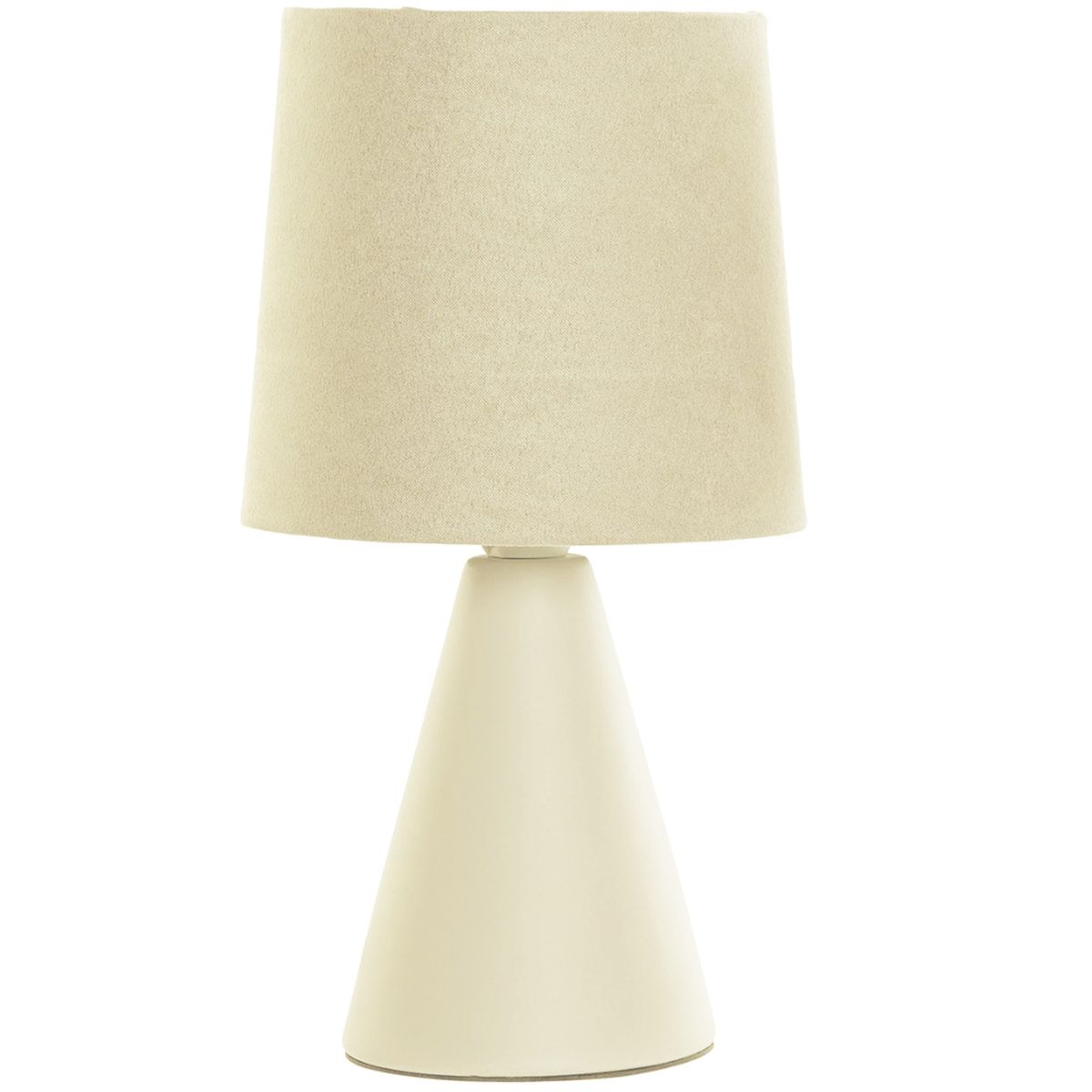 Lampe  poser cru en Grs - 25 cm