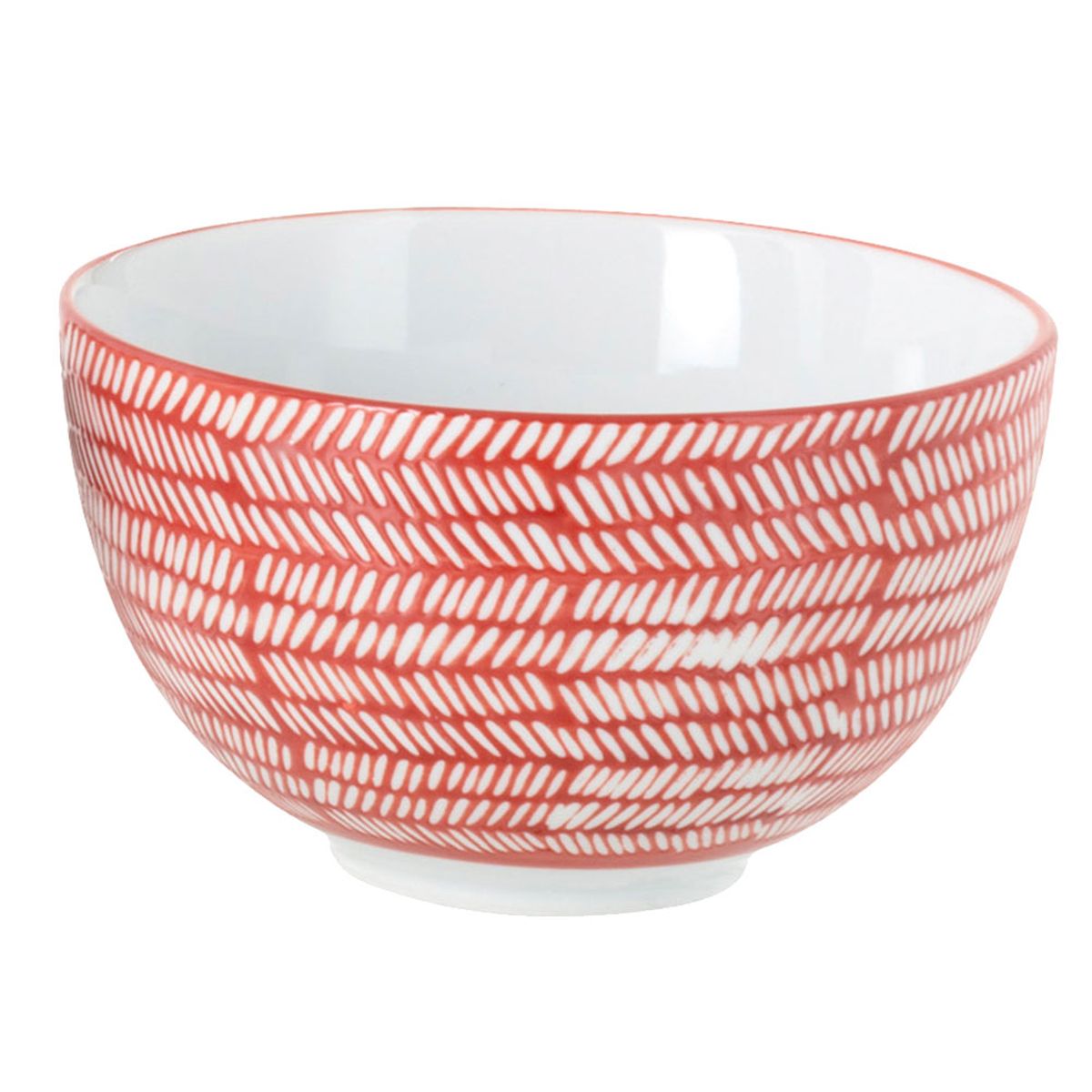 Bol en Porcelaine Rouge - Stri