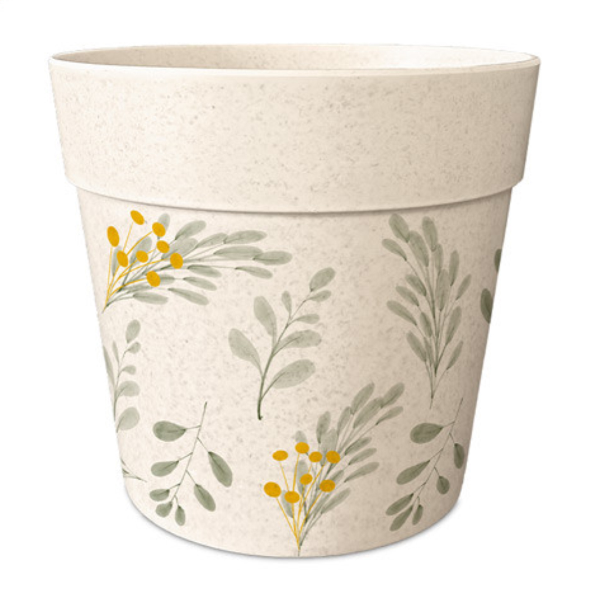 Cache Pot en Fibre de Bambou - petites branches