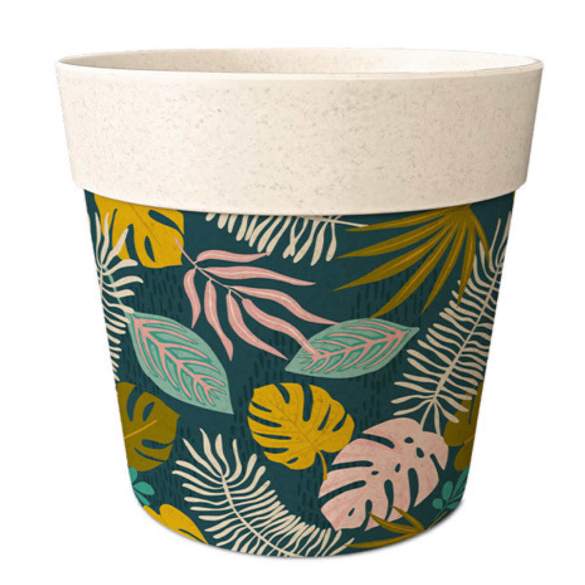 Cache Pot en Fibre de Bambou - bambou - 13.5 cm