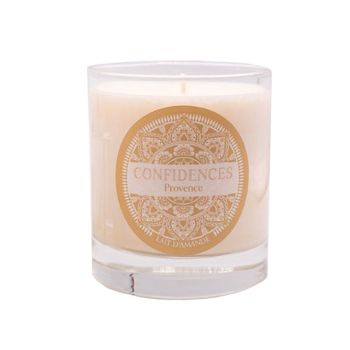 Bougie Confidences Provence  Lait d'amande 180 gr