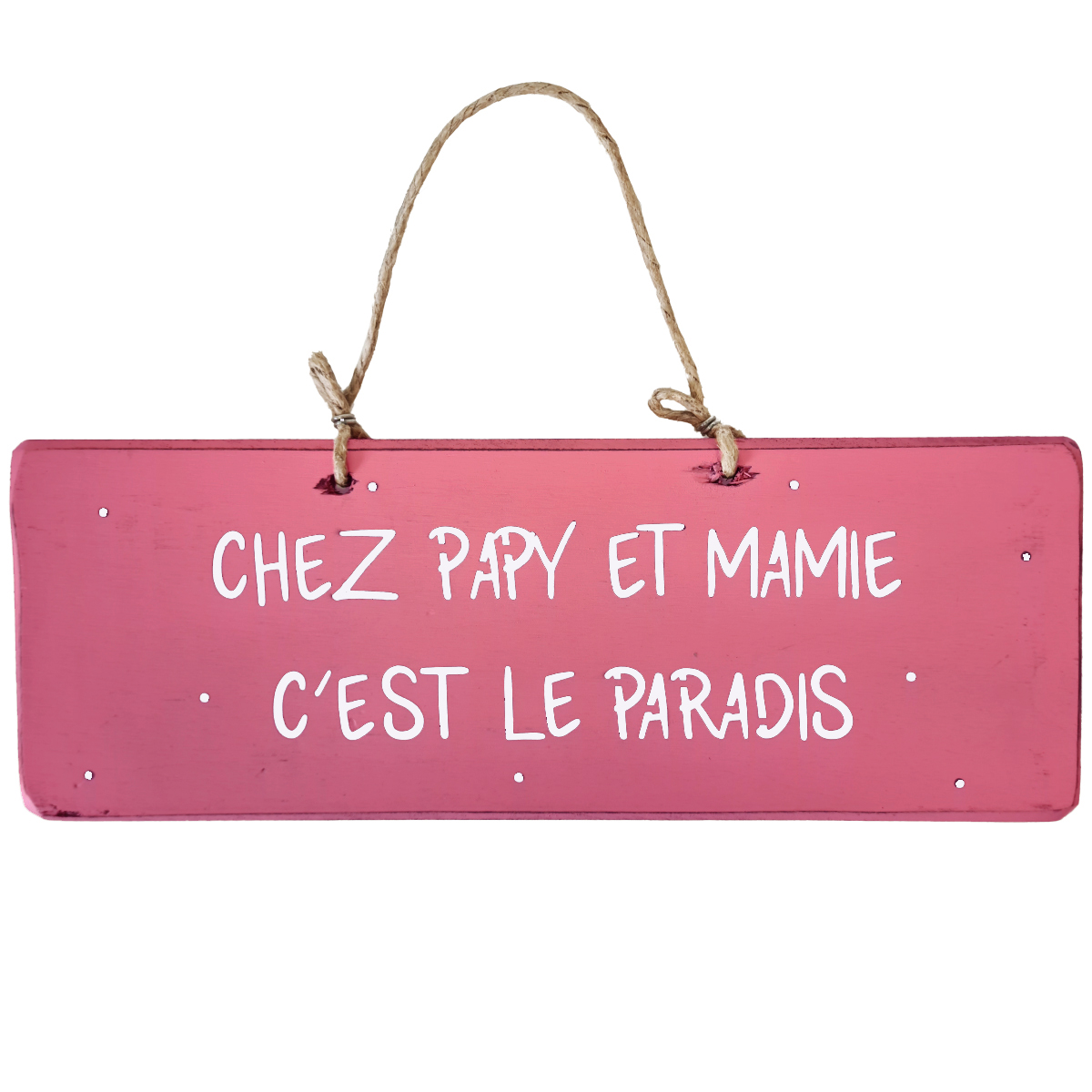 Pancarte dcorative en bois Chez Papy et Mamy