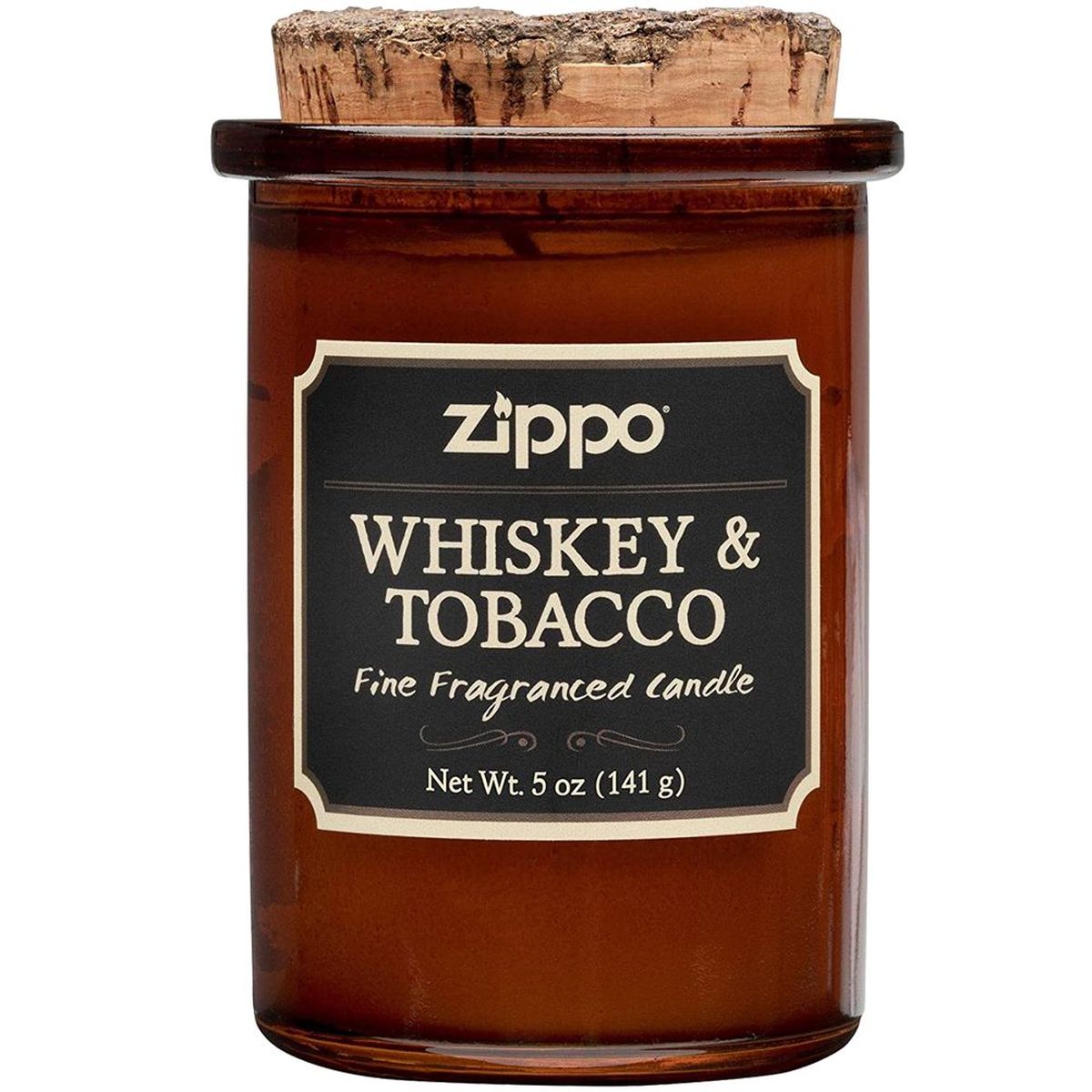 Bougie parfume Whiskey et Tobacco par Zippo - Fabrique aux USA