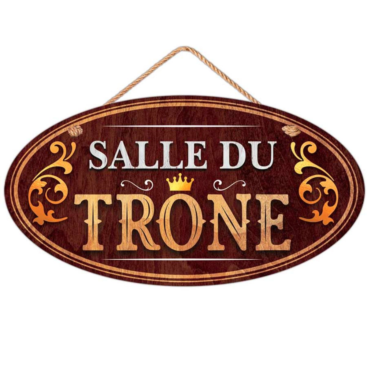 Plaque de porte - Salle du Trne