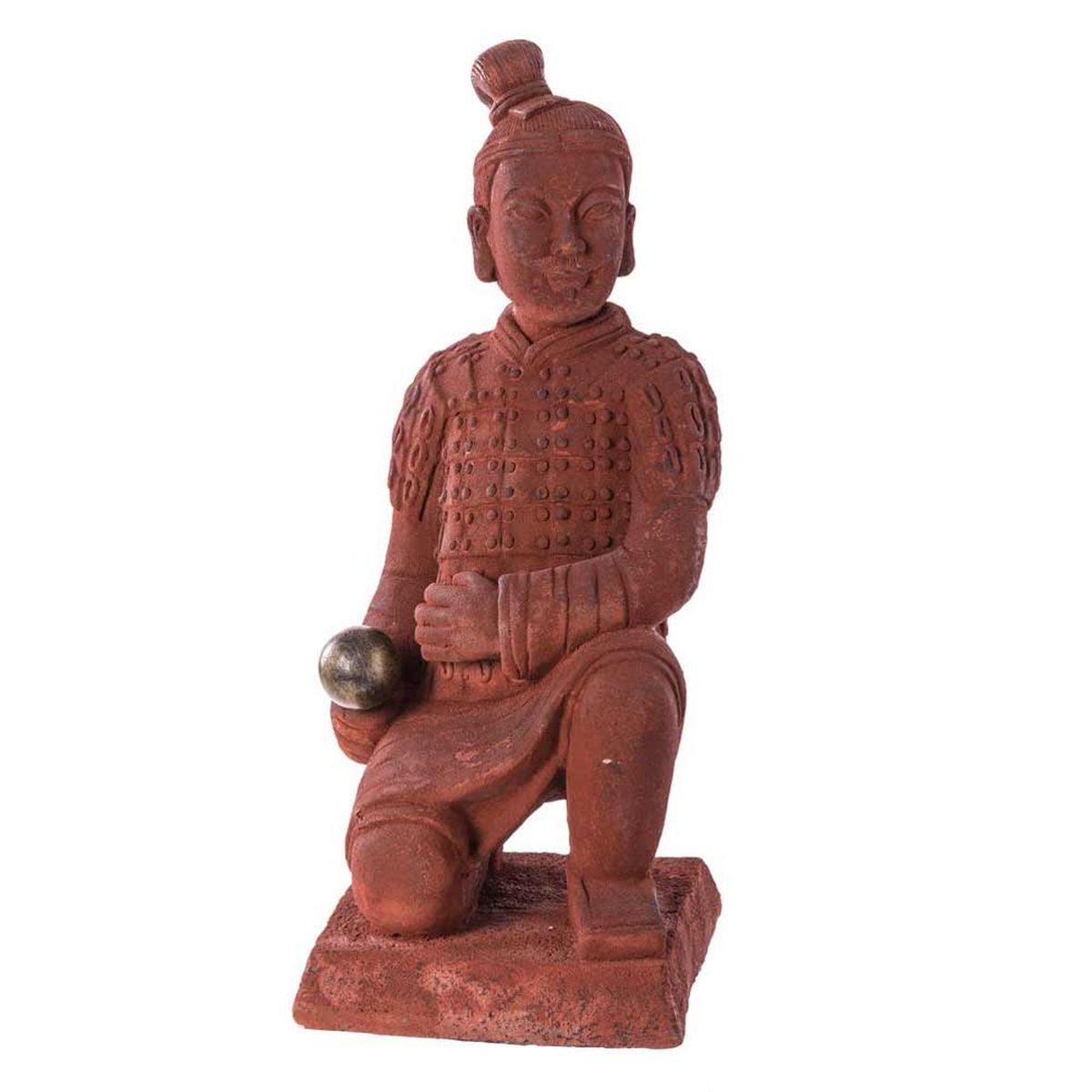 Figurine Guerrier de l'Arme de Terre Cuite - 56 cm