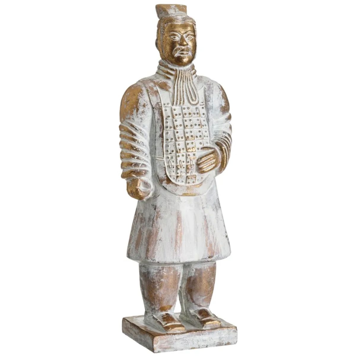 Figurine Guerrier de l'Arme de Terre Cuite - 28 cm