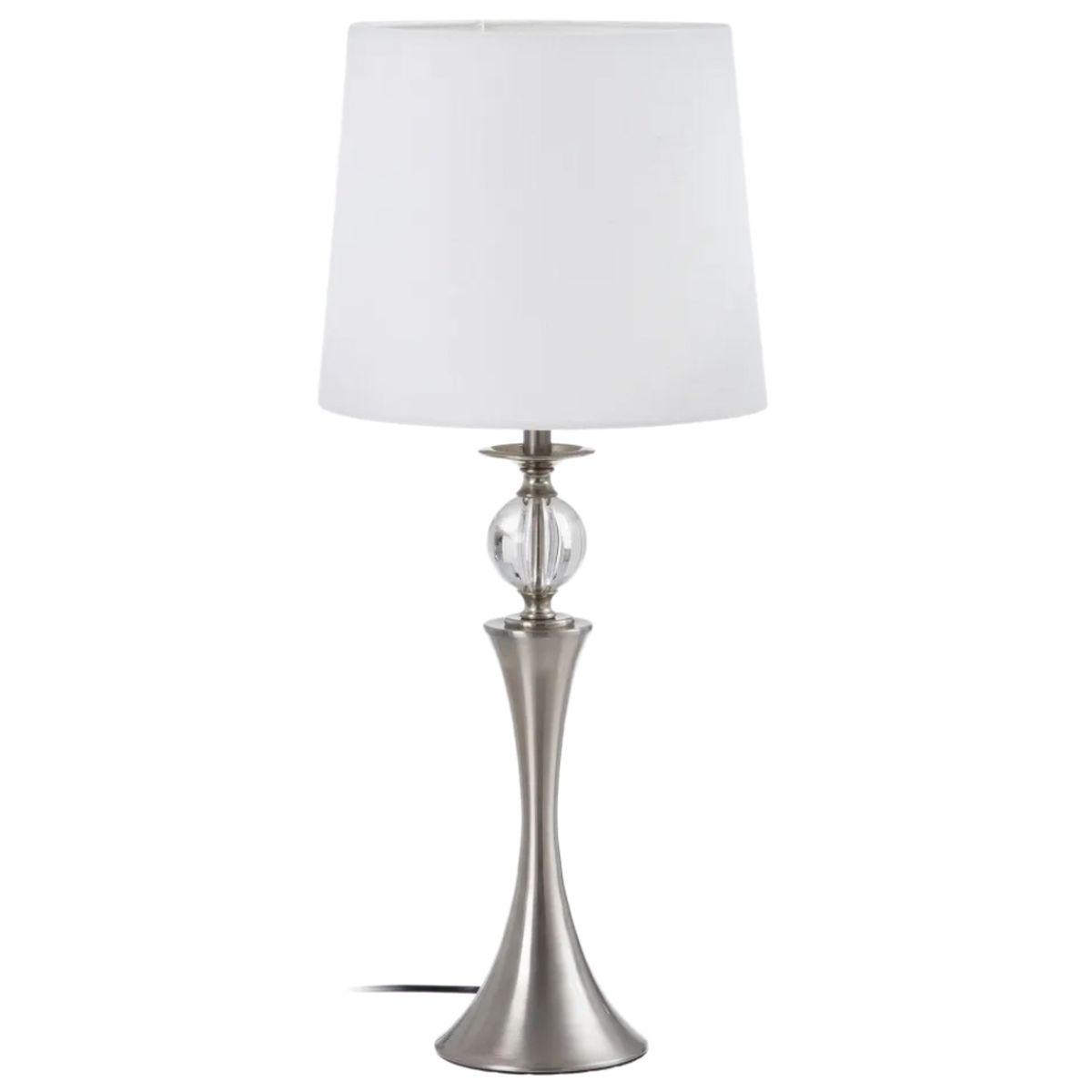 Lampe  poser en mtal Argent - 70 cm