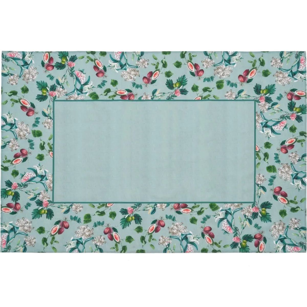 Nappe en coton enduit Orchide 140 x 200 cm