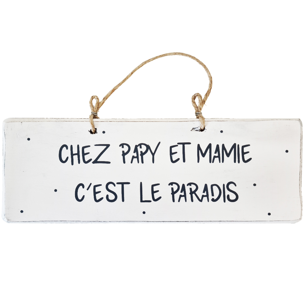 Pancarte dcorative en bois Chez Papy et Mamy