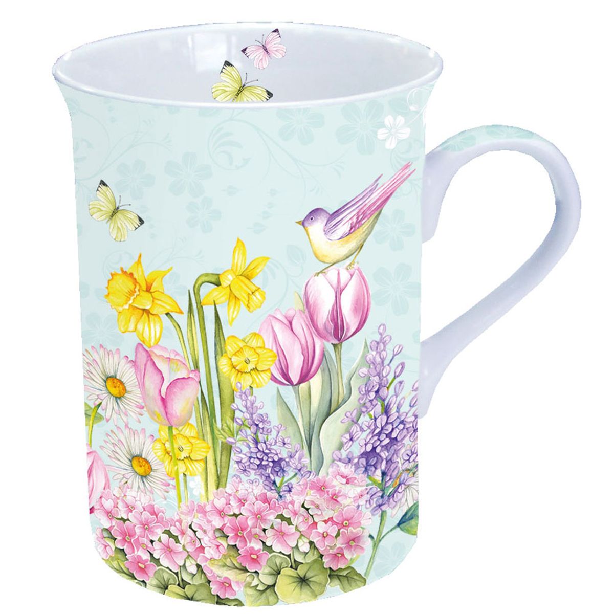 Mug en Porcelaine fine - Jardin en fleurs