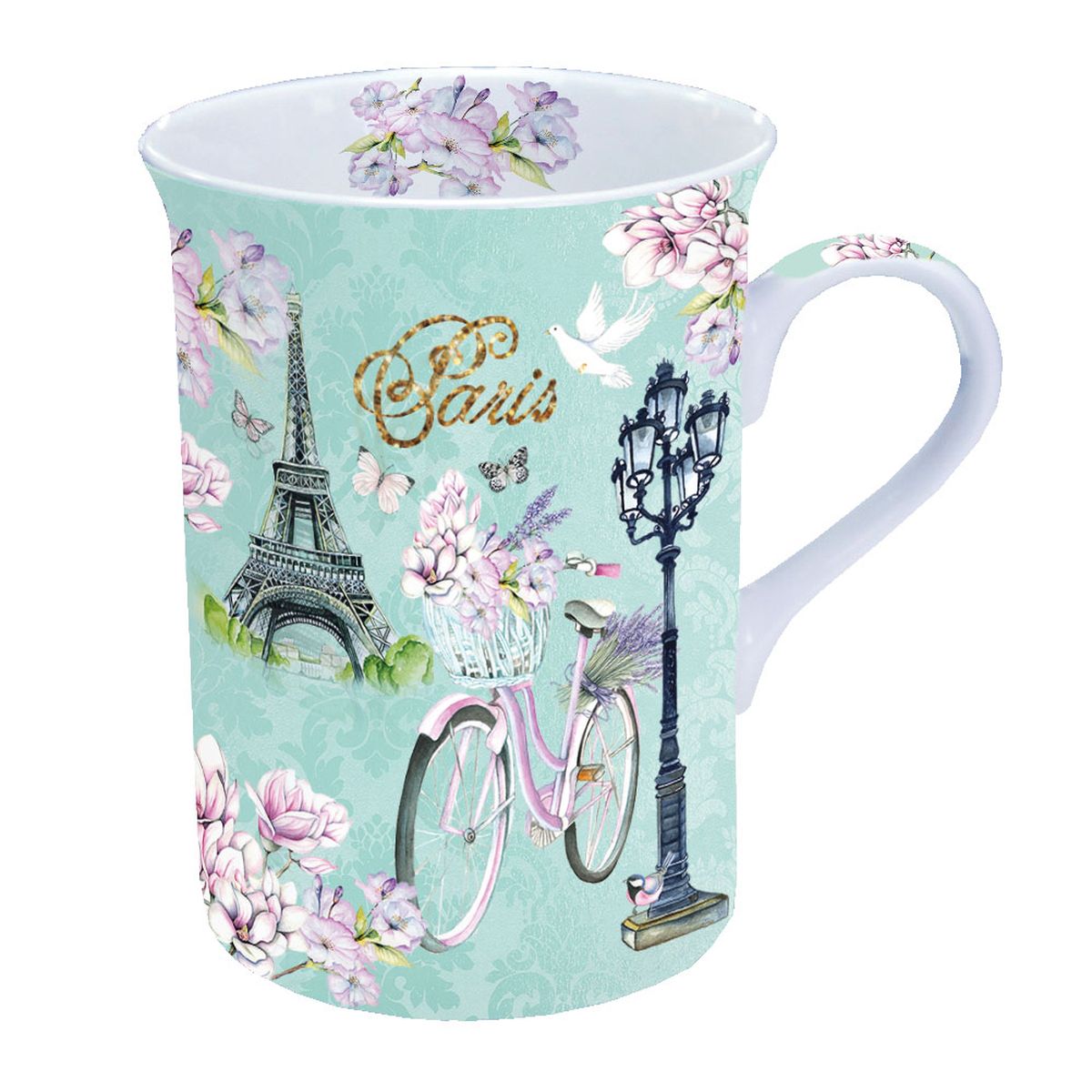 Mug en Porcelaine fine - Paris  vlo