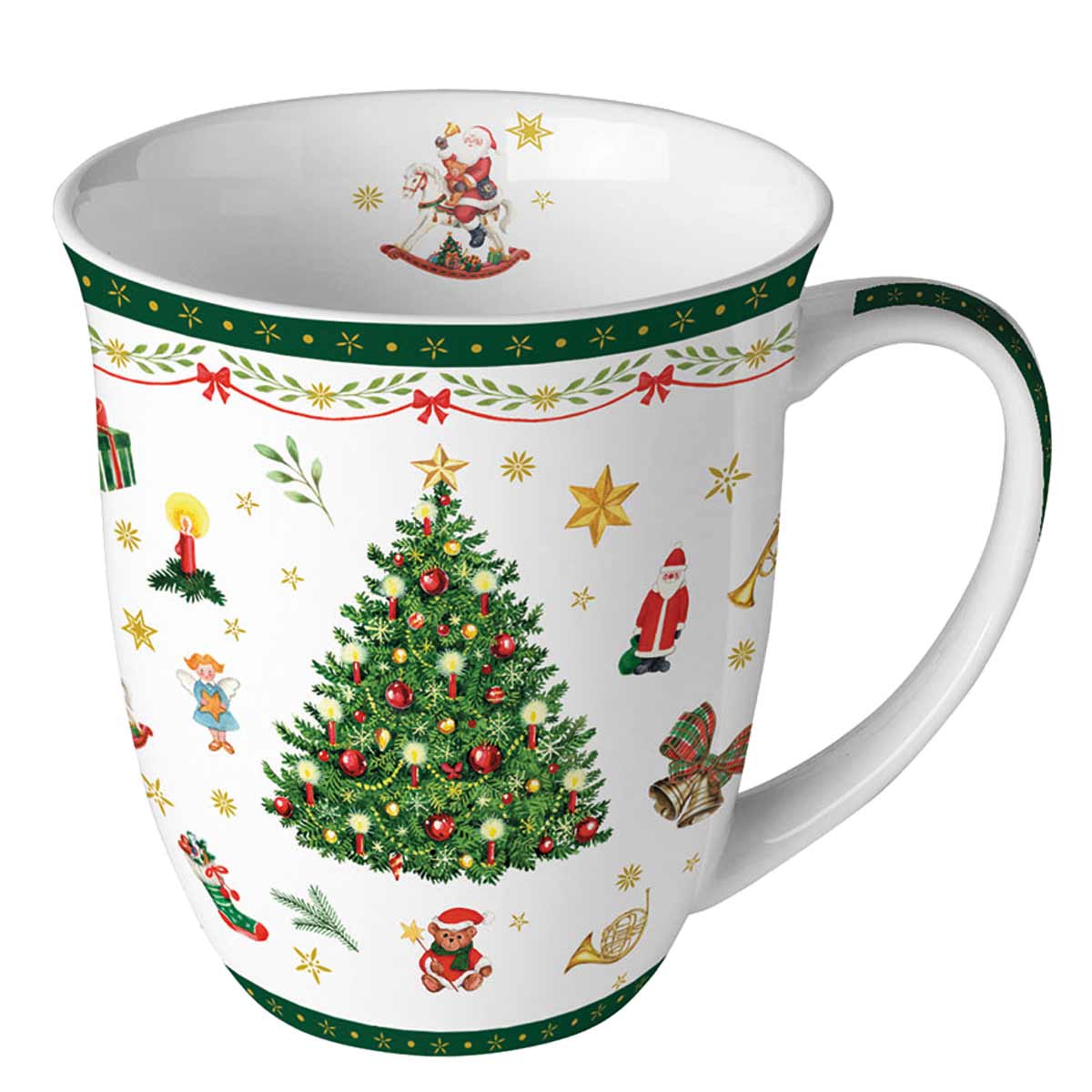 Mug en Porcelaine fine - Sapin de Nol