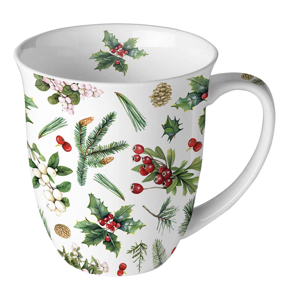 Mug en Porcelaine fine - Verdure d'hiver