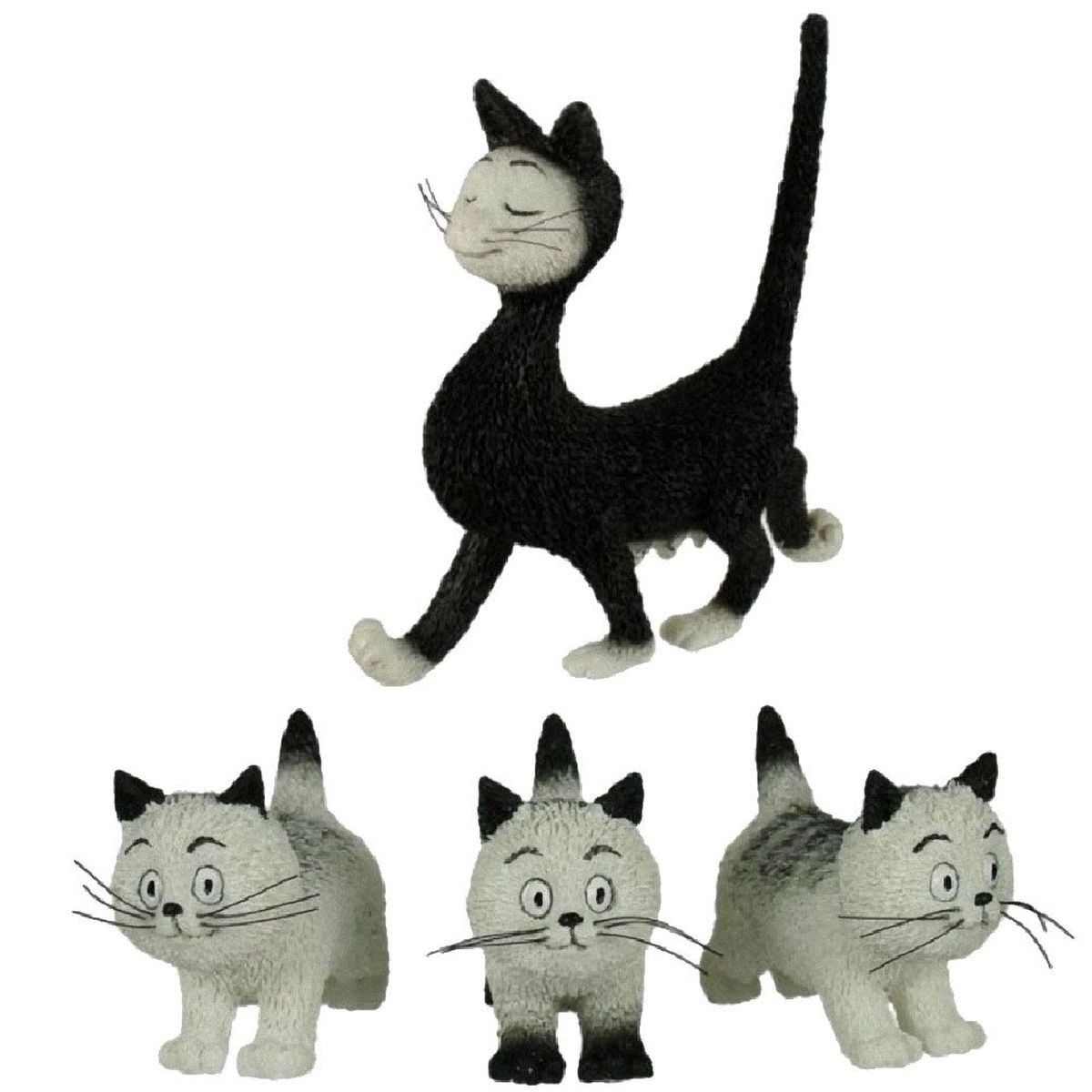 Figurine Les chats de Dubout - La Promenade