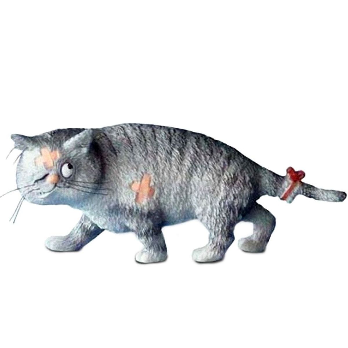 Figurine Les chats de Dubout - Gros Matou Gris