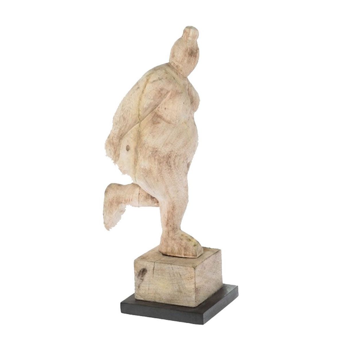 Statue Dcorative en bois Naturel 41 cm