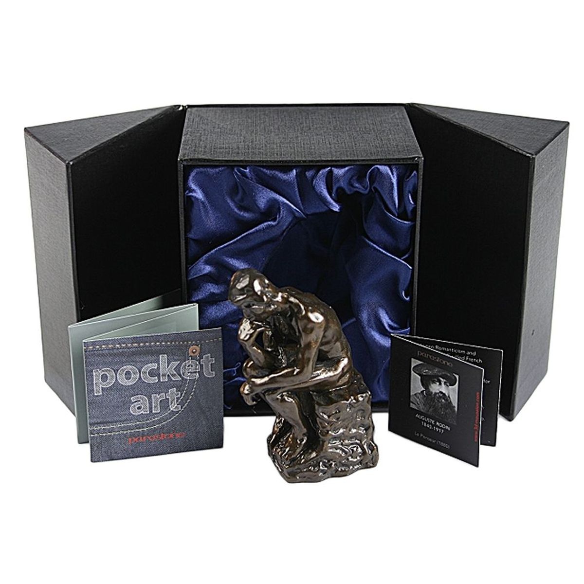 Le Penseur d' Auguste Rodin statue de collection 10 cm