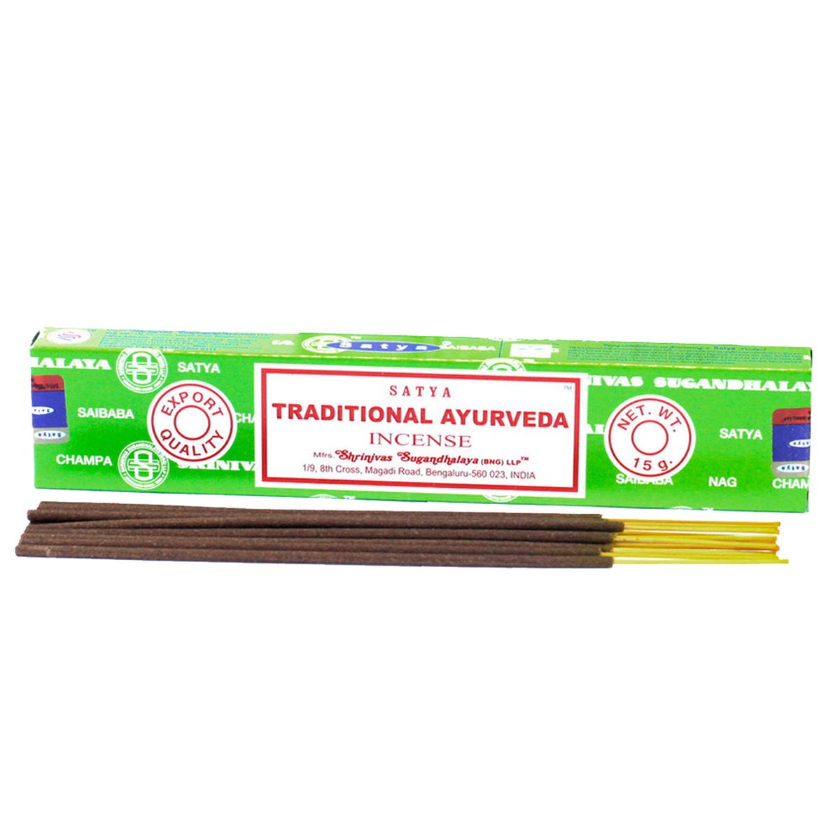 Encens Satya Traditional Ayurveda 15 g