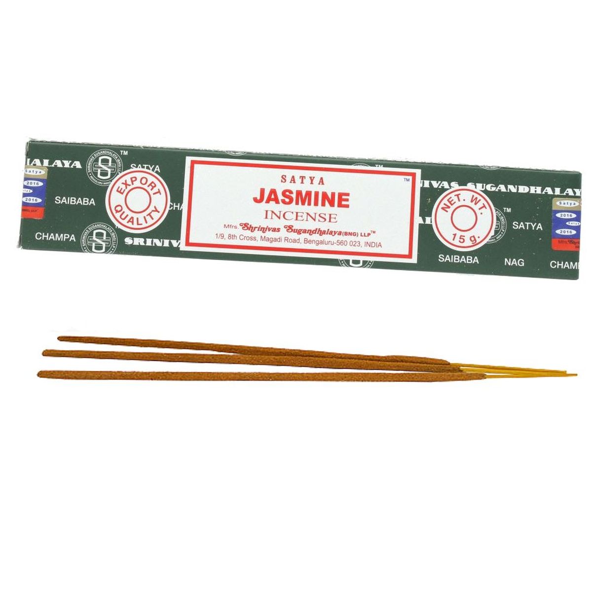 Encens Satya Nag Champa Jasmine 15 g - Jasmin