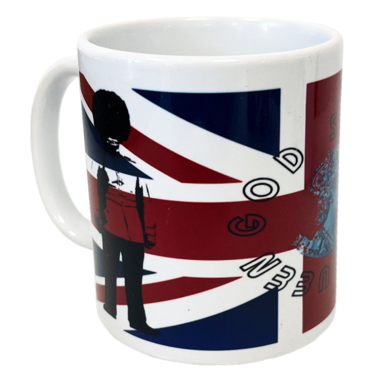 Mug en Cramique God Save The Queen par Cbkreation