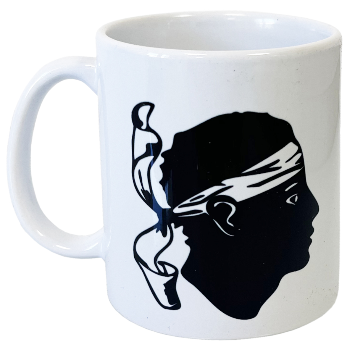 Mug Corse tte de Maure drapeau du monde par Cbkreation