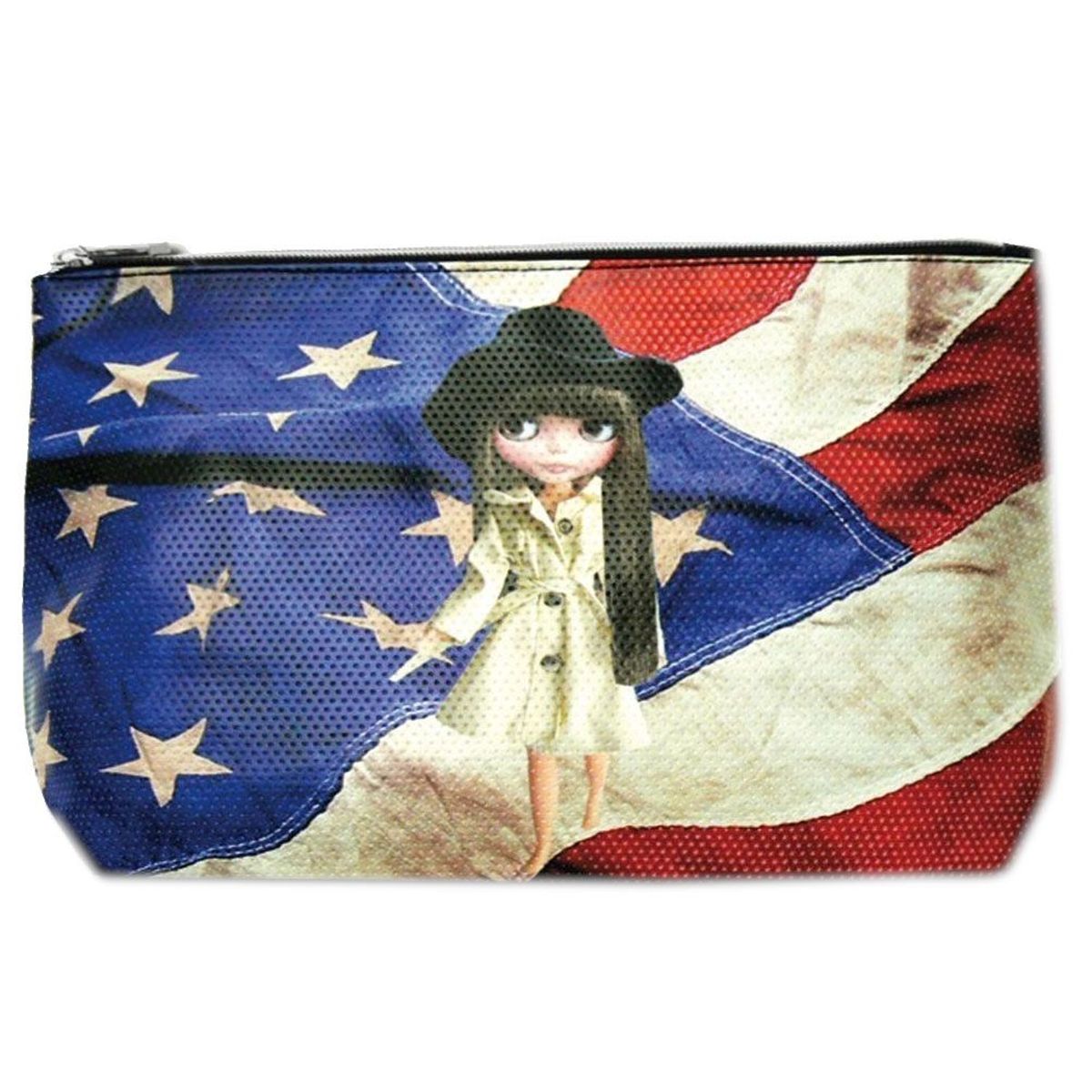 Pochette plate Nippon Doll U.S.A Stars and Stripes