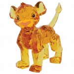 Figurine Simba Cristal en acrylique facett - Disney Showcase