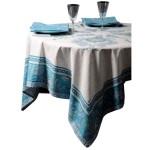 Serviette de table Haveli Kalian Blanche Coton suprieur