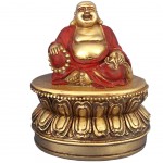 Boite Bouddha Rieur en résine 8.5 cm