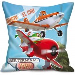 Coussin Disney Planes Dusty et El Chupacabra