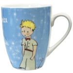 Mug Le Petit Prince de St Exupry bleu turquoise