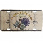 Plaque mtal Savon de Marseille Provence 30 x 15 cm