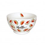 Bol Fresh Hello en Porcelaine - Pastque