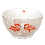 Bol Flamant Rose en Porcelaine 480 ml Collection Flammy - Rose