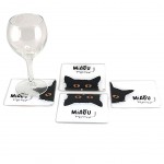 Dessous de verre par 4 - Collection MEOW