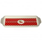Plat  cake Griottes gourmandes en Faence
