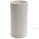 Lampe gramines en porcelaine 28 cm